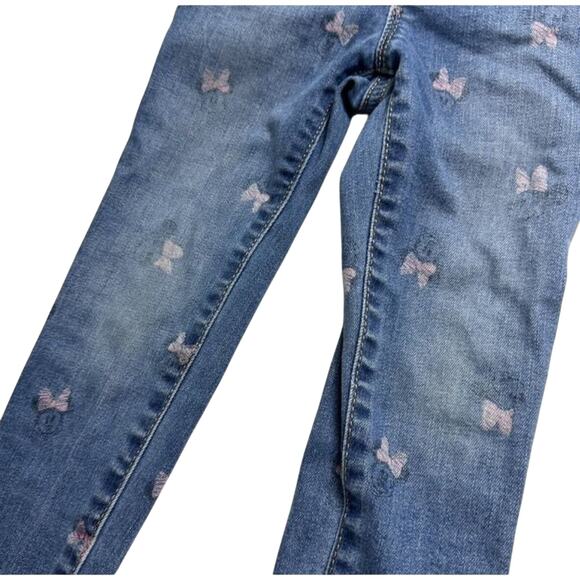 BabyGAP Disney Minnie Mouse Jeggings Jeans Leggings with Washwell Girls Size 2 E - Picture 8 of 12